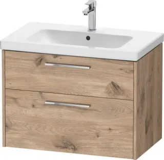 Duravit D-Code Waschtischunterschrank wandhängend Schubk. 2, DC4672010550000