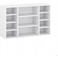 TARGET HOME Bücherregal Universalregal weißer Schrank mit offenen Fächern und leichter Montage