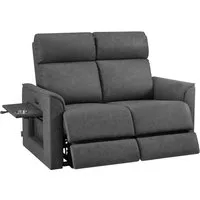 MCombo Sofa M MCombo 2er Fernsehsessel,2 Sitzer Sofa mit Schlaffunktion 7719M1, Elektrisch VVerstellbar 155°Zero-Gravity-Kinosessel, 35D Vollschaum