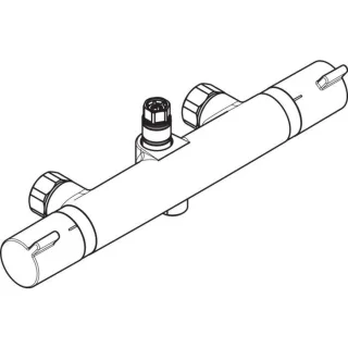 hansgrohe Thermostat Dusche Aufputz für 92147000 Showerpipe chrom