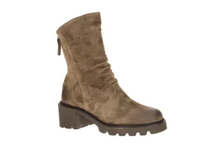 Paul Green Damen Stiefeletten 8291-040 earth braun Winterstiefel Wolle F?tterung