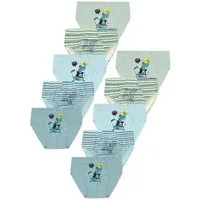 LOREZA Slip 10er Set Jungen Slips - Dino - Bunt (Set, 10-St)