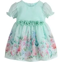 Next Partykleid Kleid mit Ansteckblume (1-tlg)