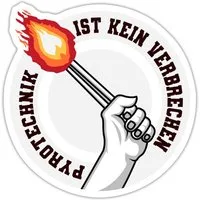 Spreadshirt Aufkleber Pyrotechnik Ist Kein Verbrechen Fußball Fan Stadion Sticker Aufkleber