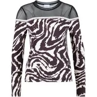 Sportalm Kitzbühel Langarmshirt mit Animalprint