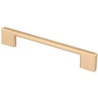 livingpoint24 Möbelgriff Möbelgriff BA 128 - 320mm Küchengriff Gold matt gebürstet Griff Easy (1-St., 19), Modern