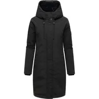 Navahoo Wintermantel Hageltanz 14 Warmer Damen Kurzmantel mit Kapuze