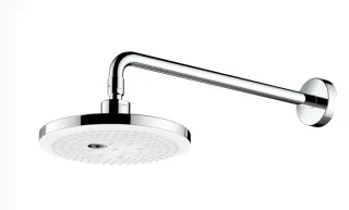 TOTO DaySpa Kopfbrause, 220 mm, Wandbefestigung, rund, mit 2 Strahlarten, TBW01004E3 TBW01004E3