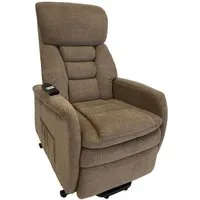 abc HOME Sessel Elektrisch, Massage, Aufstehfunktion, Liegefunktion, Elektrisch verstellbar