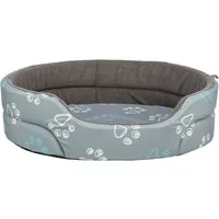 TRIXIE Hundebett Bett Jimmy - hellgrau/dunkelgrau - 55 × 45 cm