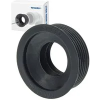 tecuro Ablaufrohr Siphon-Gummimanschette für Abflussrohr HT-Rohr verschiedene Größen, Ø 32/50 mm