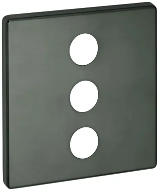 Grohe Rosette 48368 eckig für SmartControl hard graphite gebürstet, 48368AL0 48368AL0