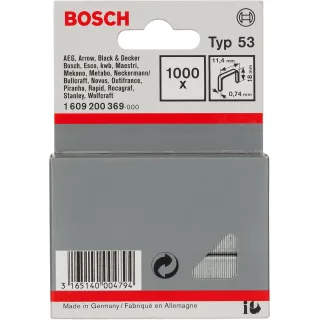 Bosch Feindrahtklammer Typ 53, 11,4mm breit - 1609200369