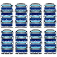 Athlix Rasierklingen 24x Ersatzklingen für Gillette Fusion5 ProGlide Rasierklingen, für Gillette Fusion5, ProGlide, ProShield