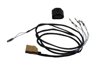 Original Kufatec Kabelsatz Kabelbaum Adapter Kabel PDC Steuergerät Zentralelektrik für VW Golf 6 VI Beetle 5C Jetta 5C