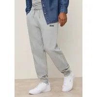 Bruno Banani Jogginghose Loose Fit lockerer Tapered-Fit, mit elastischem Rippbündchen am Beinabschluss