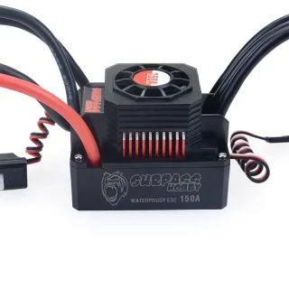 Surpass Hobby KK Series 150A Brushless Waterproof ESC for 1/8 2-6S RC Car Vehicles