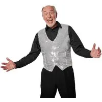dressforfun Anzugweste Pailletten-Weste Herren