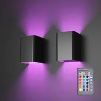 Rosnek LED Wandleuchte 5W, Up Down Wandleuchte, für Wohnzimmer Schlafzimmer, festverdrahtet, Flur Wintergarten Deko