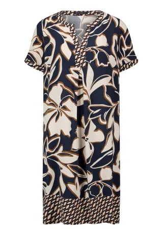 Betty Barclay - Tunikakleid dark blue/brown - Gr. - 36