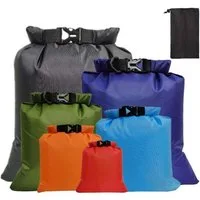 LuxusKollektion Drybag 6er Set wasserdichte Aufbewahrungsbeutel in
