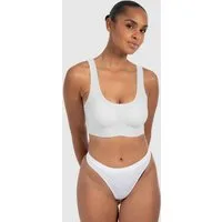 Smilodox Bralette Nysa, Plunge Bralette, leicht bügellos Komfort BH, anpassbare Träger Hochwertige Unterwäsche, dehnbarer Stoff, Plunge Ausschnitt
