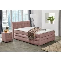 Jockenhöfer Gruppe Boxspringbett Amelie, mit Bettkasten und Topper, erhältlich in 120 & 140cm Breite