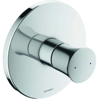 Duravit White Tulip Fertigmontageset WT4210010010 Unterputz-Brausearmatur, 24,6 l/min, chrom