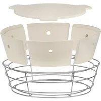 BBQ-Toro Grillerweiterung Universal flexibles Kochsystem, Räucherbox Kit für Ø 57cm Kugelgrill, Vielseitige Anwendungsmöglichkeiten