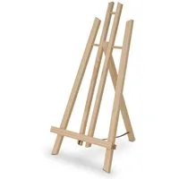 Artina Staffelei Tischstaffelei Holz für Leinwände bis 42 cm London, Holzstaffelei Kiefernholz Tisch Staffelei zum Malen am Tisch