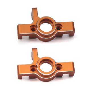 2PCS Upgraded Aluminum Alloy C Hubs Steering Arms Rear Axle Housing for ZD Racing DBX09 MT09 BX09 1/9 Brushless Off-Road