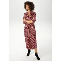 Aniston CASUAL Midikleid mit grafischem Retro-Muster - jedes Teil ein Unikat