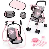 Bayer Puppenbuggy Set mit Tasche