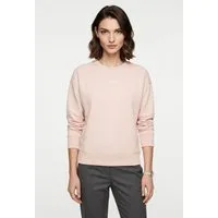 BOSS ORANGE Sweatshirt Eteia Premium Damenmode oversized, Rundhals, mit BOSS Logo