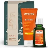 WELEDA Hautpflege-Set Sport Geschenkset Set, 2-tlg.