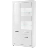 Home affaire Vitrine BIANCO Höhe 198 cm