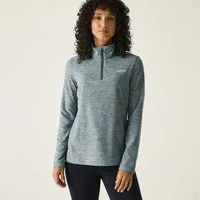 Regatta Langarmshirt Regatta Sweethart meliertes Fleece mit halbem Reißverschluss für Damen