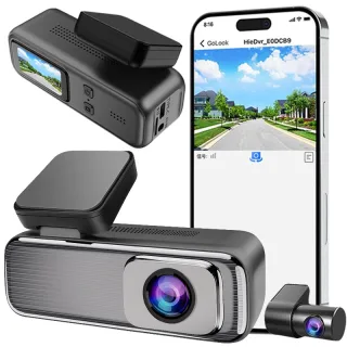 4K+1080P Dual Recording Dash Cam Invisible High-Definition Driving Recorder Front And Rear Dual Recording Screen Univers