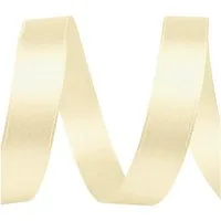 maDDma Geschenkband 5m Satinband 10mm breit Geschenkband Dekoband Schleifen Farbwahl, creme