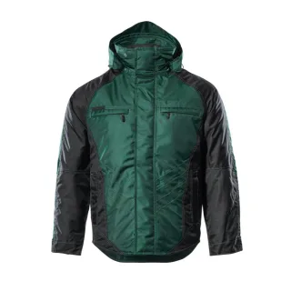 MASCOT Frankfurt Winterjacke UNIQUE Grün / Schwarz L - 12035-211-0309-L