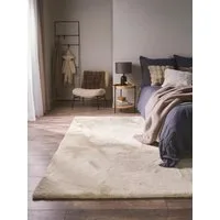 benuta Fellteppich Dave, rechteckig, Höhe: 21 mm, Teppich Wohnzimmer, Schlafzimmer, Esszimmer, Flur, Kunstfaser, Cozy