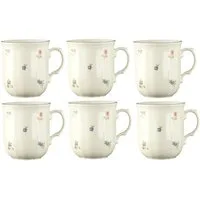 Seltmann Weiden Becher Seltmann Weiden Streublume Becher Set 6er, Porzellan