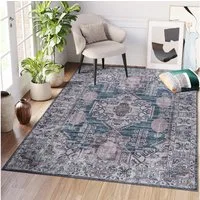 Tapiso Teppich DUBAI, rechteckig, Höhe: 4 mm, Vintage-Look, Kurzflor, Teppich Wohnzimmer, Schlafzimmer