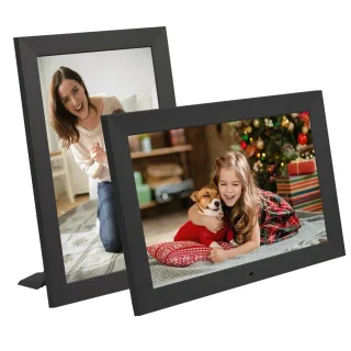 1003L 10" IPS Digital Picture Frame 1280x800 HD Photo Video Player Remote Control Calendar Clock Plug-and-Play SD/USB Wa