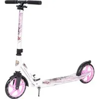 Star-Scooter Cityroller 205 mm, ab 8 Jahre, XXL Trittbrett, ab 144 cm, Jungen, Mädchen, Klappbar, Höhenverstellbar, Seitenständer, Aluminium