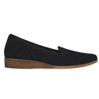Skechers - "Cleo" Sneaker für Damen, Keilabsatz (Schwarz)