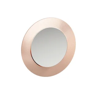LAUFEN Spiegel Kartell · LAUFEN Ø 780 mm, Maße Spiegel: Ø 520 mm, pink, 3.8633.3.093.000.1 H3863330930001