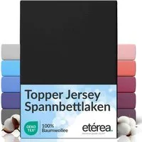 etérea Himmlische Qualität Spannbettlaken etérea Comfort Jersey Topper Spannbettlaken, Jersey, Gummizug: rundum, (1 Stück)