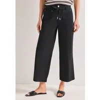 STREET ONE Stoffhose High Waist