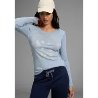 KangaROOS Langarmshirt mit Herz-Print